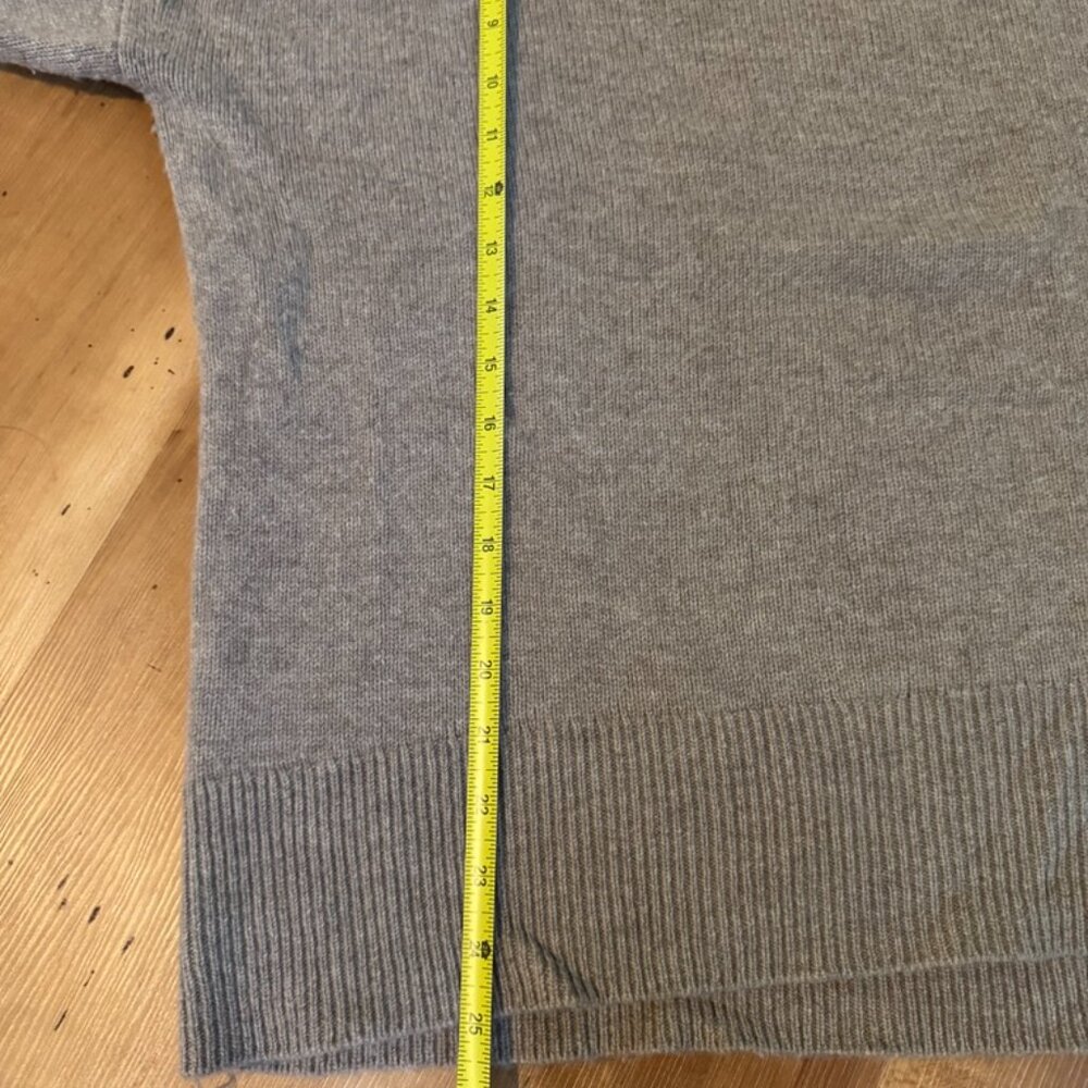 Toast Roll Neck Wool-Cashmere Sweater in Oatmeal - Picture 4 of 6